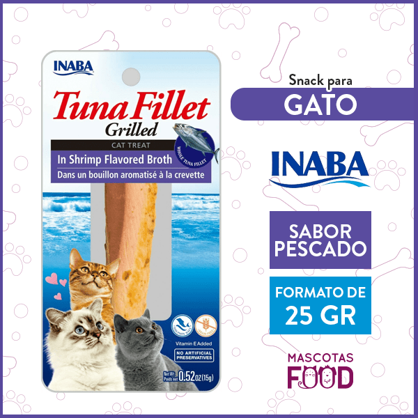 Snack para Gatos Inaba sabor Pescado 25grs.