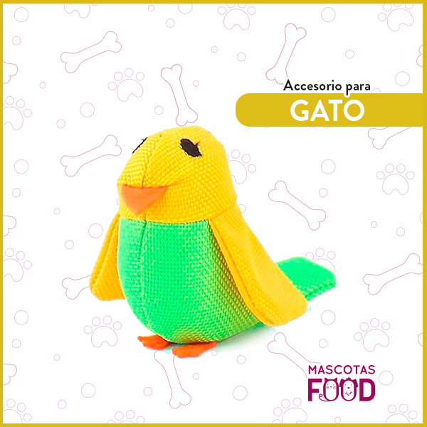 Bertie el canario con Catnip BecoFamily para Gatos 2 Bertie el canario con Catnip BecoFamily para Gatos - Imagen 2