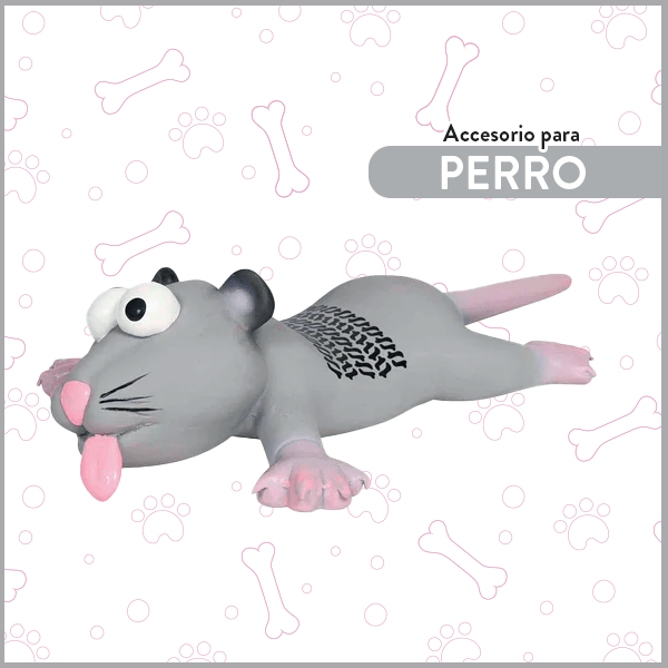 Juguete para perro Ratón huellas con sonido 22 cm Trixie
