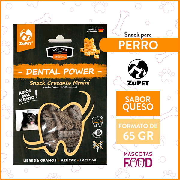 Snack para Perros Dental Crocante mmnini QChefs 65 gr Zupet