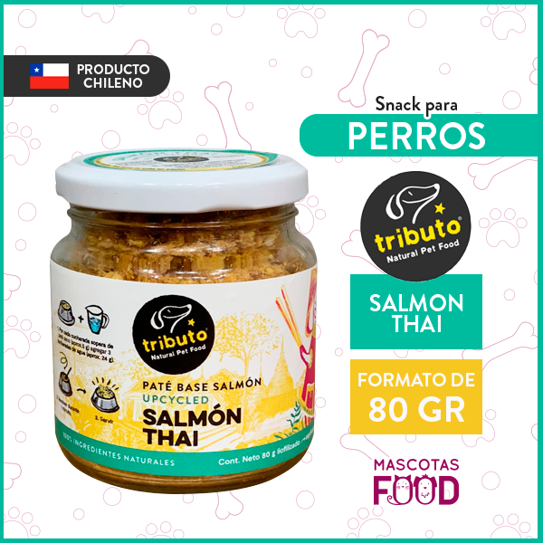 Paté liofilizado Salmon Thai Tributo 80GR