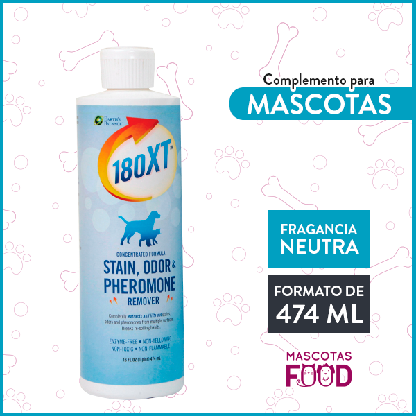 Removedor feromonas y manchas para mascotas 180XT  474ML