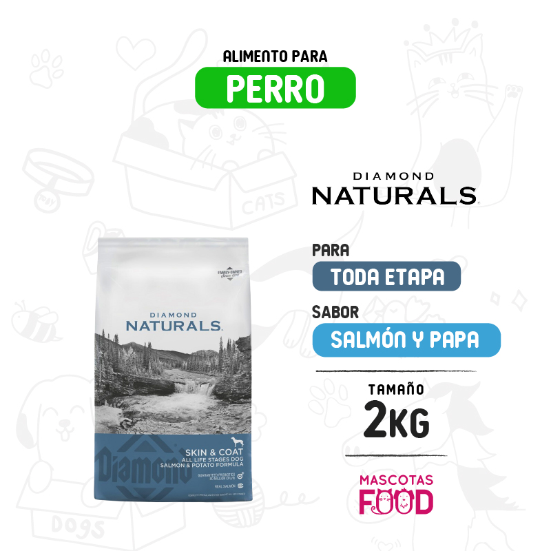 Diamond Naturals Hipoalergénico para Perro Skin and Coat 2 KG 1 Diamond Naturals Hipoalergénico para Perro Skin and Coat 2 KG