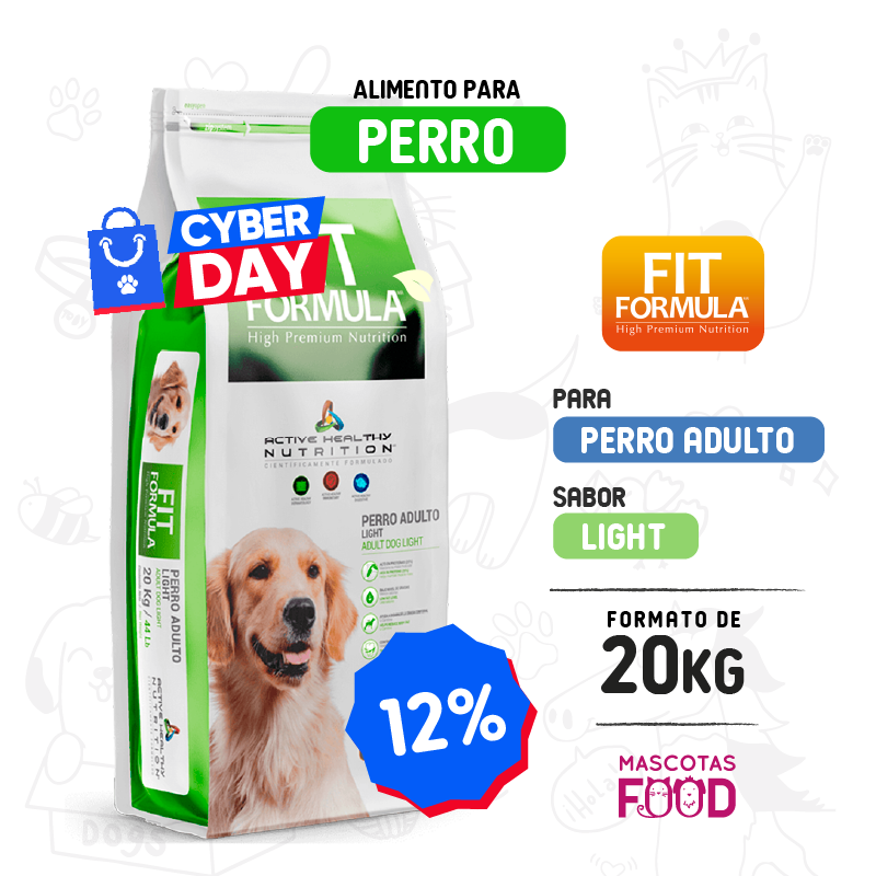 Fit Formula Light Raza mediana a grande 20 KG